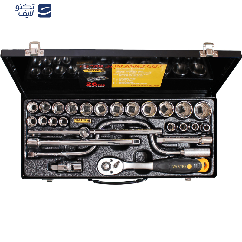 مجموعه آچار بکس واستر مدل SK-4026 ست 26 عددی مجموعه آچار بکس واستر مدل SK-4026 ست 26 عددی