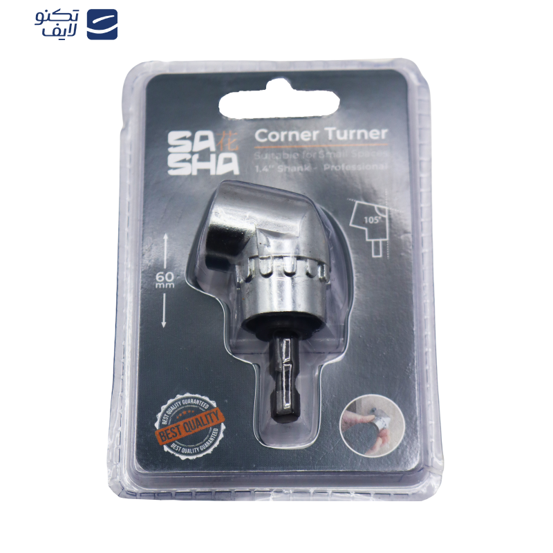 رابط 90 درجه دریل و پیچ گوشتی ساشا مدل مینی کد YP-MINI-1/4 سایز 1/4 میلی متر  رابط 90 درجه دریل و پیچ گوشتی ساشا مدل مینی کد YP-MINI-1/4 سایز 1/4 میلی متر