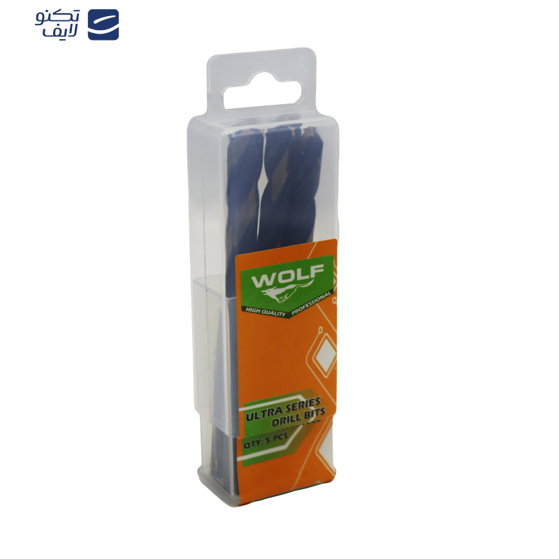 مته آهن ولف مدل اولترا کد YP-010MM سایز 10 میلی متر مجموعه 5 عددی مته آهن ولف مدل اولترا کد YP-010MM سایز 10 میلی متر مجموعه 5 عددی