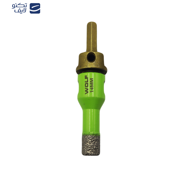 گردبر فرزی سنگ و سرامیک ولف مدل YP-014 به همراه رابط تبدیل به دریل سایز 14 میلی متر گردبر فرزی سنگ و سرامیک ولف مدل YP-014 به همراه رابط تبدیل به دریل سایز 14 میلی متر