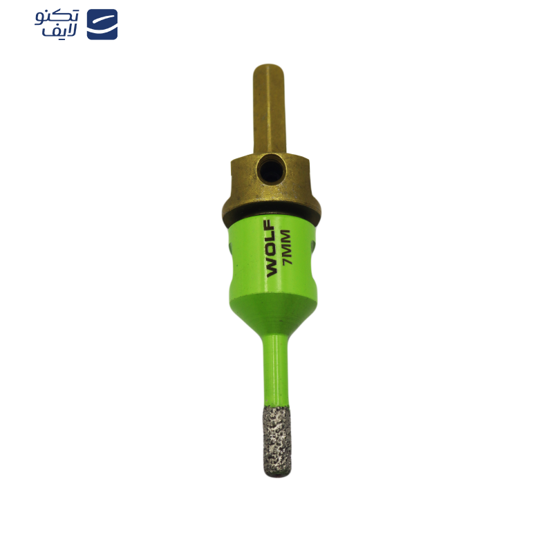 گردبر فرزی سنگ و سرامیک ولف مدل YP-07 به همراه رابط تبدیل به دریل سایز 7 میلی متر گردبر فرزی سنگ و سرامیک ولف مدل YP-07 به همراه رابط تبدیل به دریل سایز 7 میلی متر