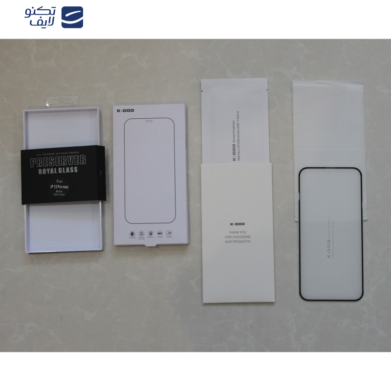 محافظ صفحه نمایش کی-دوو مدل Anti-dust مناسب برای گوشی موبایل اپل iphone 13 ProMax محافظ صفحه نمایش کی-دوو مدل Anti-dust مناسب برای گوشی موبایل اپل iphone 13 ProMax