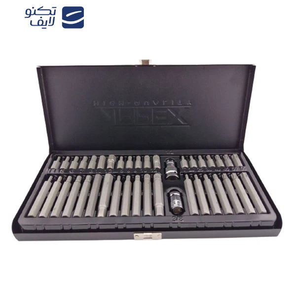 آچار بکس اپکس مدل AJ-APX-6040 مجموعه 40 عددی آچار بکس اپکس مدل AJ-APX-6040 مجموعه 40 عددی
