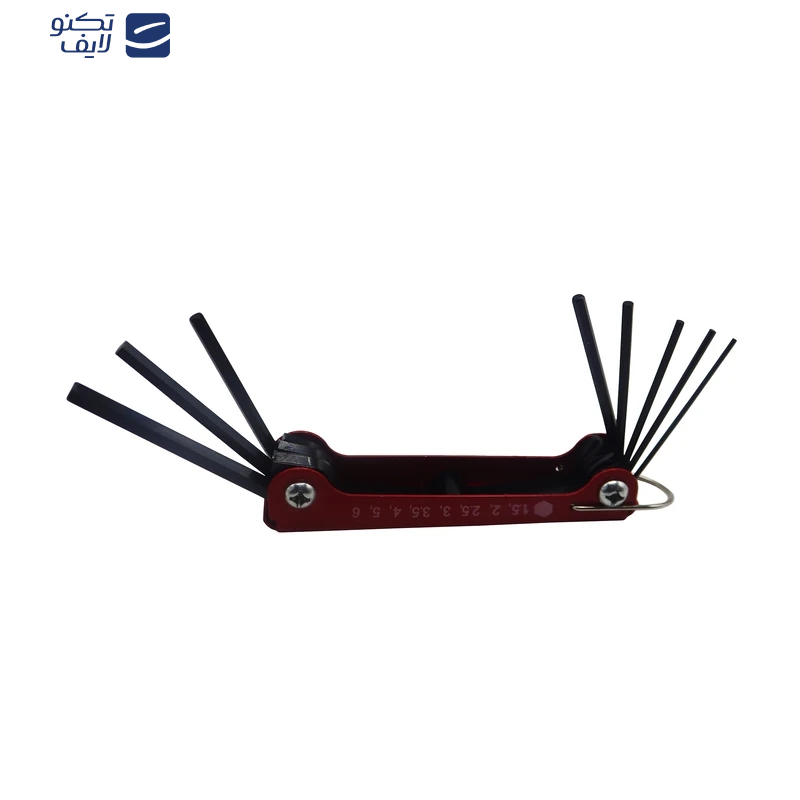 آچار آلن شش گوش اسکای مدل چاقویی کد AJ-SKY-ST2201B مجموعه 8 عددی آچار آلن شش گوش اسکای مدل چاقویی کد AJ-SKY-ST2201B مجموعه 8 عددی