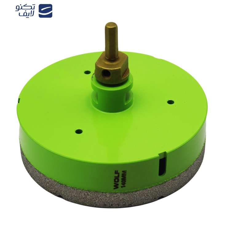 گردبر فرزی سنگ و سرامیک ولف مدل YP-0140 به همراه رابط تبدیل به دریل سایز 140میلی متر 