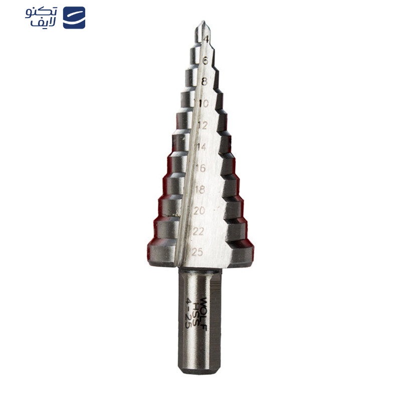 مته مخروطی ولف مدل کاجی سایز 25 میلیمتر مته مخروطی ولف مدل کاجی سایز 25 میلیمتر