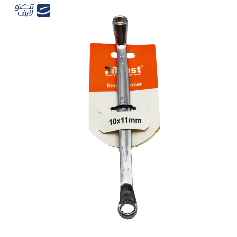 آچار دوسر رینگی تراست مدل YP-1011 سایز 10-11 میلی متر آچار دوسر رینگی تراست مدل YP-1011 سایز 10-11 میلی متر