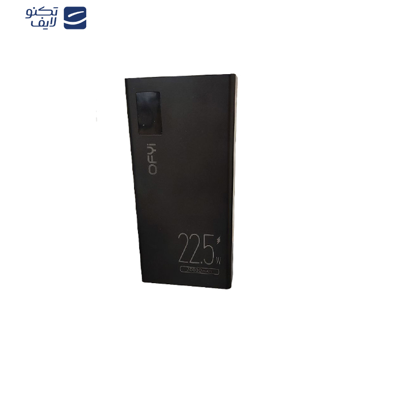 پاوربانک اوفی مدل PB-04 ظرفیت 20000 میلی آمپر ساعت پاوربانک اوفی مدل PB-04 ظرفیت 20000 میلی آمپر ساعت
