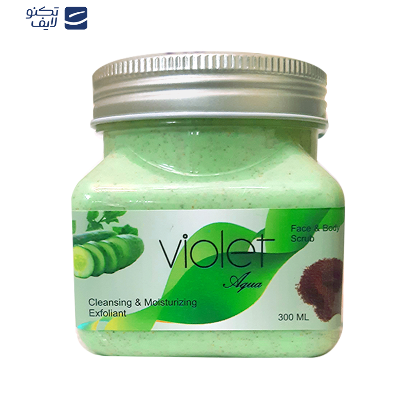 اسکراب لایه بردار پوست ویولت مدل Cucumber حجم 300 میلی لیتر اسکراب لایه بردار پوست ویولت مدل Cucumber حجم 300 میلی لیتر