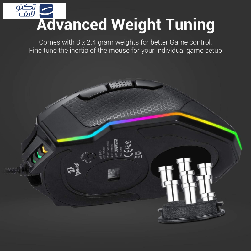 ماوس مخصوص بازی ردراگون مدل SNIPER M801