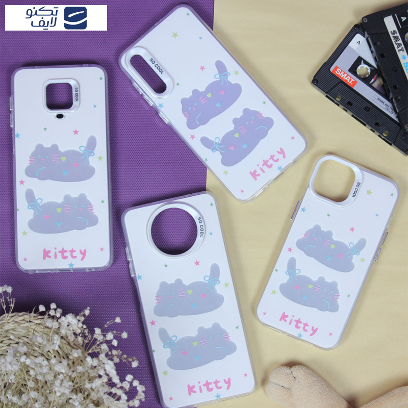 کاور سانیوان مدل فانتزی طرح گربه Kitty مناسب برای گوشی موبایل شیائومی Redmi Note 12 Pro 4G / Redmi Note 11 Pro 4G