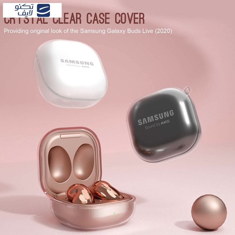 کاور سانیوان مدل CLEAR مناسب برای هندزفری بلوتوثی سامسونگ Galaxy buds2/buds pro/buds live کاور سانیوان مدل CLEAR مناسب برای هندزفری بلوتوثی سامسونگ Galaxy buds2/buds pro/buds live