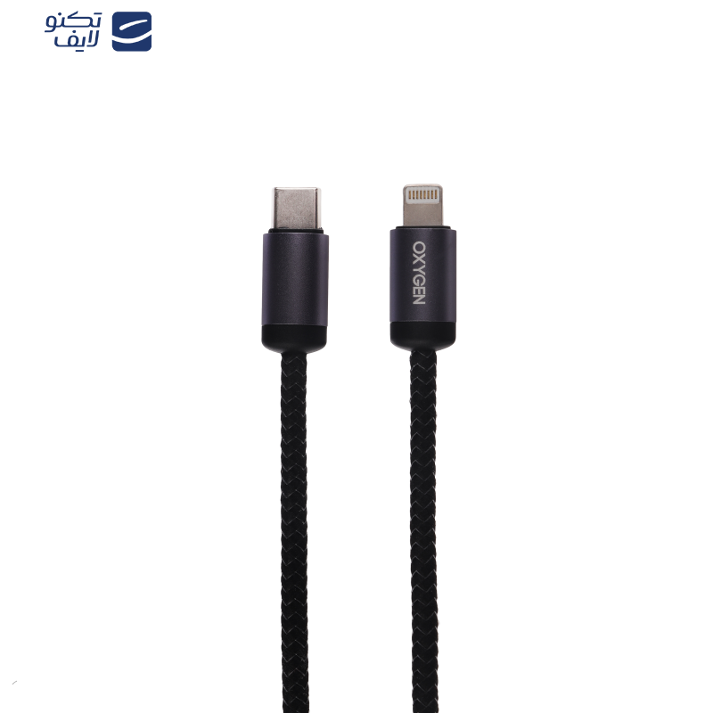 کابل تبدیل USB-C به لایتنینگ اکسیژن مدل LX-22 طول 0.25 متر کابل تبدیل USB-C به لایتنینگ اکسیژن مدل LX-22 طول 0.25 متر