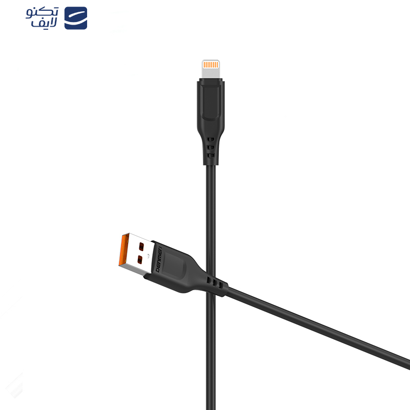 کابل تبدیل USB به لایتنینگ دنمن مدل D01L طول 1 متر کابل تبدیل USB به لایتنینگ دنمن مدل D01L طول 1 متر