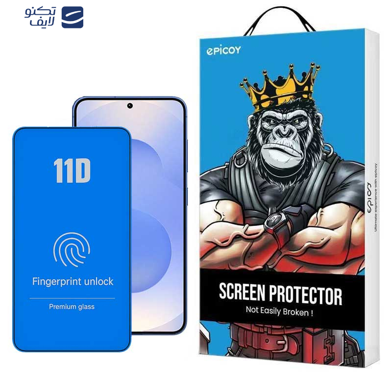 محافظ صفحه نمایش 11D اپیکوی مدل Blue ESD مناسب برای گوشی موبایل سامسونگ Galaxy S25 محافظ صفحه نمایش 11D اپیکوی مدل Blue ESD مناسب برای گوشی موبایل سامسونگ Galaxy S25