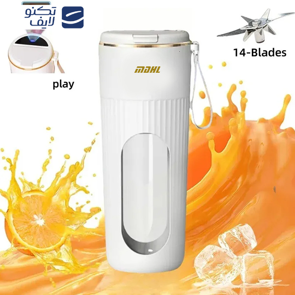 شیکر شارژی ام دی اچ ال مدل 14 تیغه کد AJ-01 گنجایش 0.34 لیتر شیکر شارژی ام دی اچ ال مدل 14 تیغه کد AJ-01 گنجایش 0.34 لیتر
