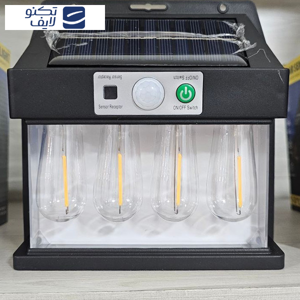 چراغ پارکی خورشیدی سولونیکس مدل YX-777 چراغ پارکی خورشیدی سولونیکس مدل YX-777