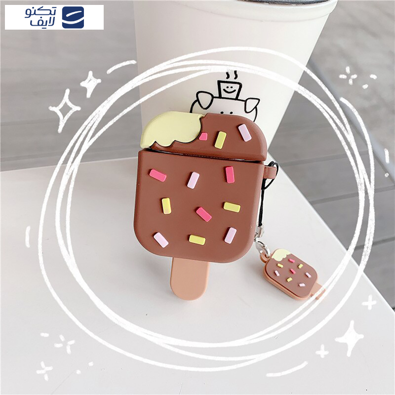  کاور مدل بستنی کد 01 مناسب برای کیس اپل ایرپاد 1/2