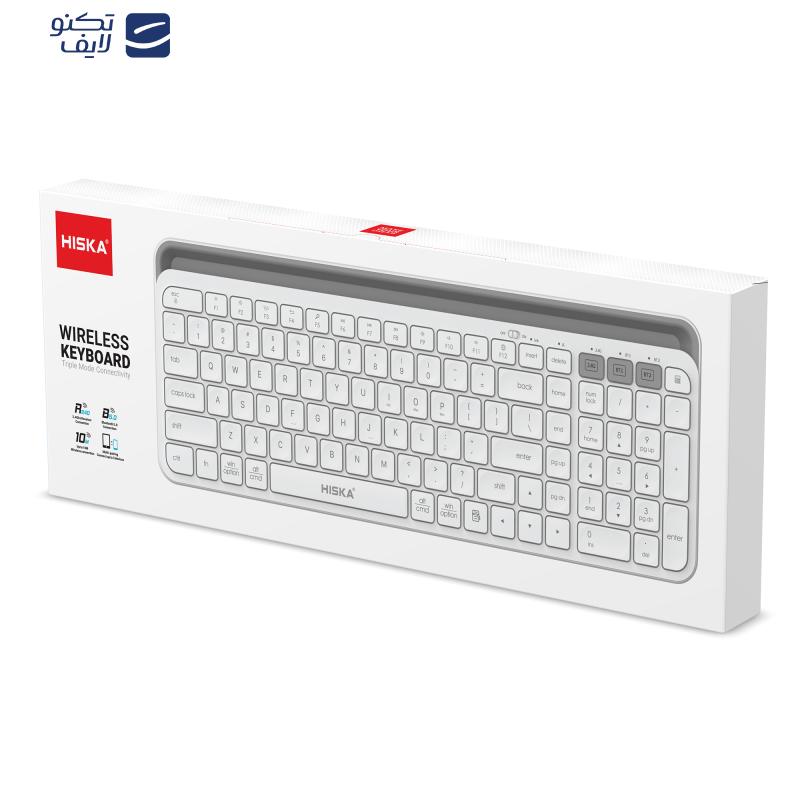 کیبورد بی سیم هیسکا مدل HX-KE255 کیبورد بی سیم هیسکا مدل HX-KE255
