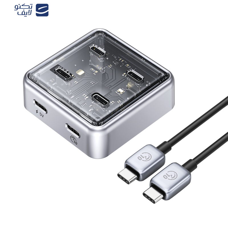 هاب USB3.2 چهار پورت اوریکو مدل XHJ4C-G2 هاب USB3.2 چهار پورت اوریکو مدل XHJ4C-G2