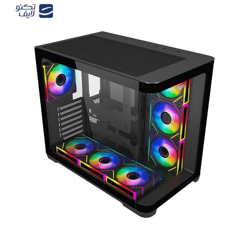 کیس کامپیوتر گیمینگ اوست مدل GT-AQ18-MB