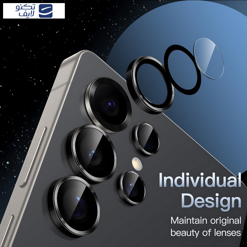 محافظ لنز دوربین چلیپا مدل Sapphire مناسب برای گوشی موبایل سامسونگ Galaxy S25 Ultra محافظ لنز دوربین چلیپا مدل Sapphire مناسب برای گوشی موبایل سامسونگ Galaxy S25 Ultra