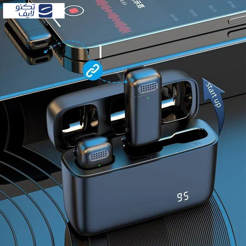 ست میکروفن بی سیم ریمکس مدل K13 ست میکروفن بی سیم ریمکس مدل K13