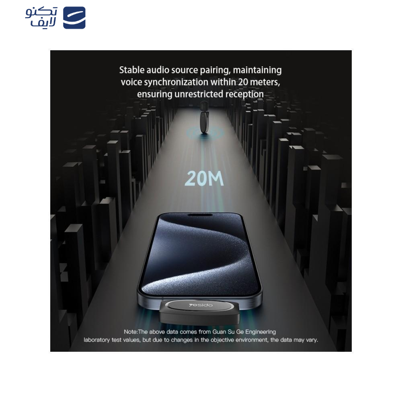 میکروفن یقه ای یسیدو مدل KR12