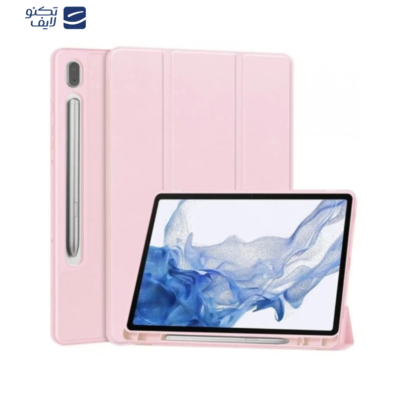 کیف کلاسوری زیفرند مدل Smart Leather مناسب برای تبلت سامسونگ Galaxy Tab S10 FE Plus کیف کلاسوری زیفرند مدل Smart Leather مناسب برای تبلت سامسونگ Galaxy Tab S10 FE Plus