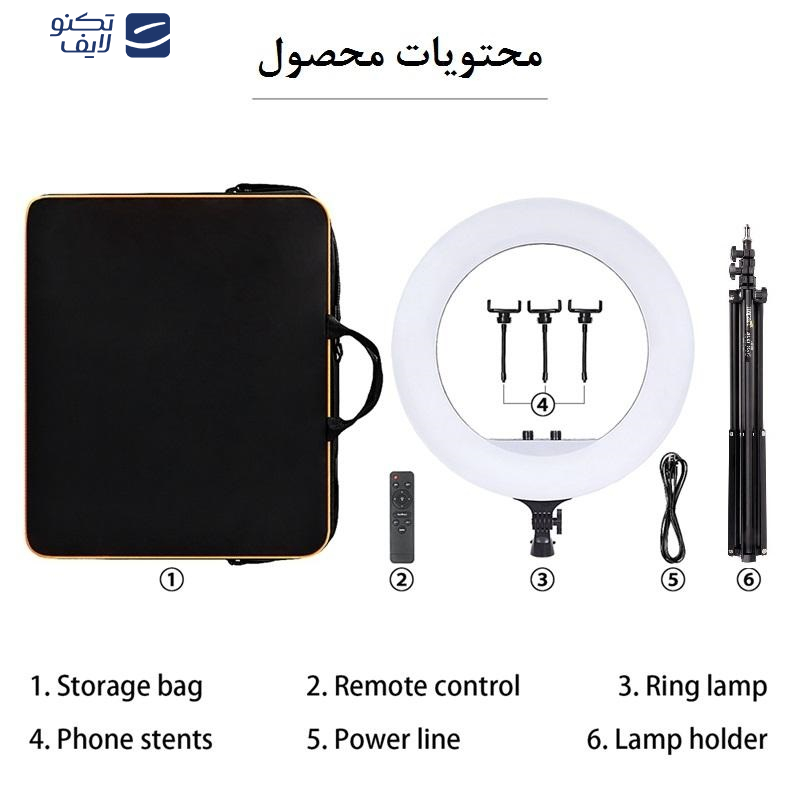 رینگ لایت مدل RL-18 رینگ لایت مدل RL-18