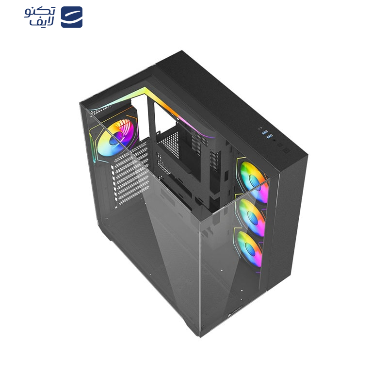 کیس کامپیوتر لاجی کی مدل LK-C714B کیس کامپیوتر لاجی کی مدل LK-C714B