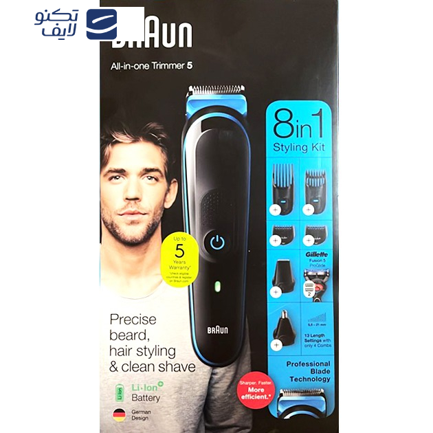 ماشین اصلاح موی سر و صورت براون مدل MGK5265 ماشین اصلاح موی سر و صورت براون مدل MGK5265