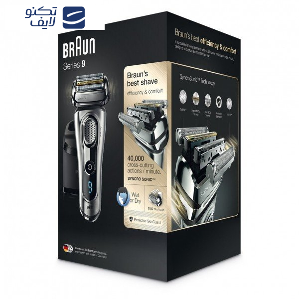 ماشین اصلاح موی صورت براون مدل 9290cc ماشین اصلاح موی صورت براون مدل 9290cc