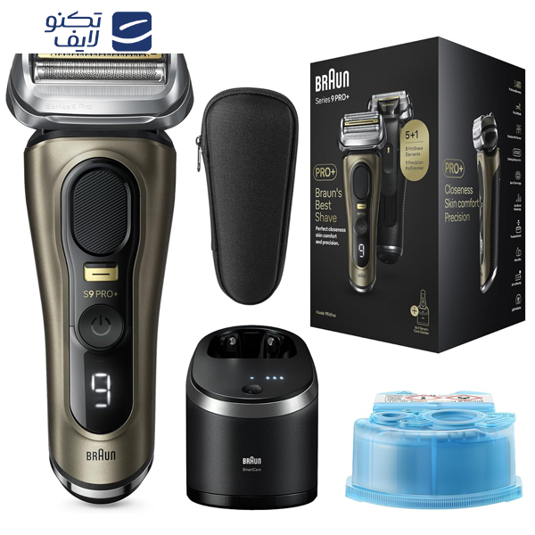 ماشین اصلاح موی صورت شارژی براون مدل 9569cc 9PRO Plus
