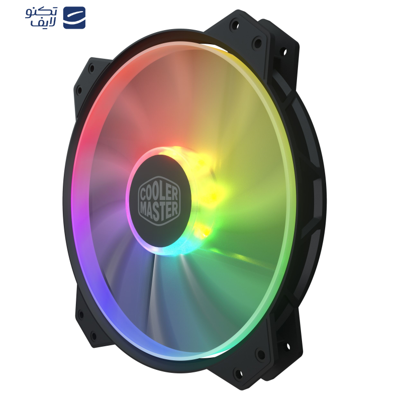 فن کیس کولر مستر مدل MASTERFAN MF200R ARGB فن کیس کولر مستر مدل MASTERFAN MF200R ARGB