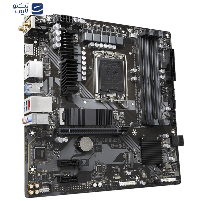 مادربرد گیگابایت مدل B760M DS3H AX DDR4 rev. 1.x مادربرد گیگابایت مدل B760M DS3H AX DDR4 rev. 1.x
