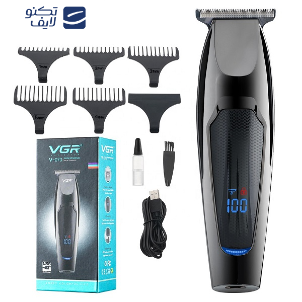 ماشین اصلاح موی سر و صورت وی جی ار مدل V-070 ماشین اصلاح موی سر و صورت وی جی ار مدل V-070