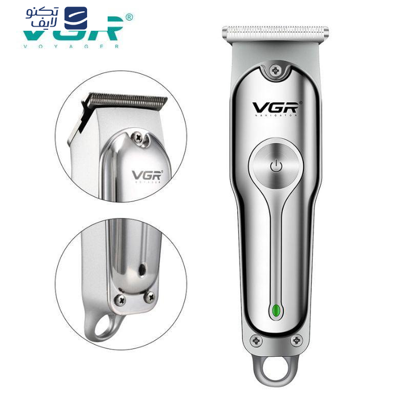 ماشین اصلاح موی سر و صورت وی جی ار مدل PROFESSIONAL V_071