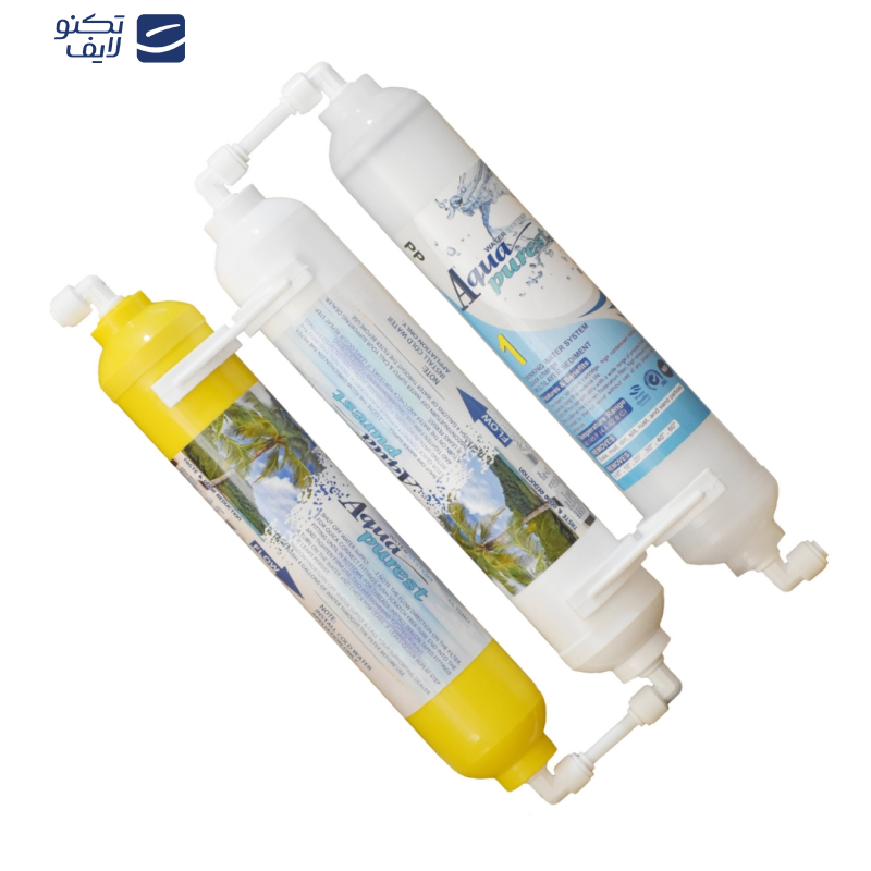 فیلتر تصفیه آب یخچال و فریزر آکوا پیورست مدل INLINE- NSF 03 مجموعه 3 عددی فیلتر تصفیه آب یخچال و فریزر آکوا پیورست مدل INLINE- NSF 03 مجموعه 3 عددی