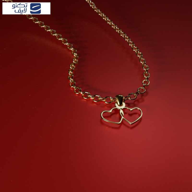 آویز گردنبند طلا 18 عیار زنانه مدوپد مدل  دو کد kc18887 آویز گردنبند طلا 18 عیار زنانه مدوپد مدل  دو کد kc18887