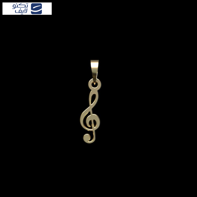 آویز گردنبند طلا 18 عیار زنانه مدوپد مدل نت موسیقی کد PA1-10873 آویز گردنبند طلا 18 عیار زنانه مدوپد مدل نت موسیقی کد PA1-10873