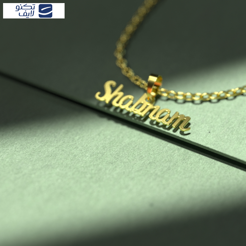 گردنبند طلا 18 عیار زنانه مدوپد مدل shabnam گردنبند طلا 18 عیار زنانه مدوپد مدل shabnam