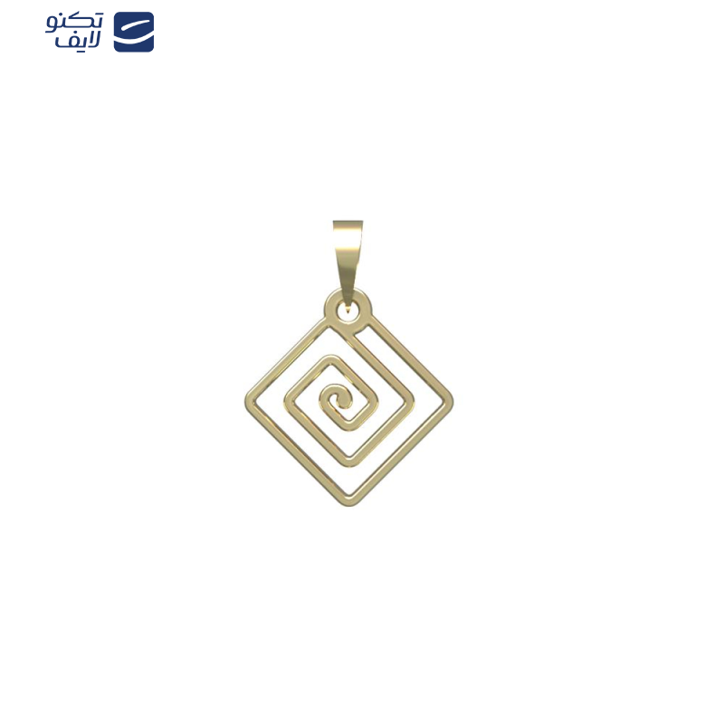 آویز گردنبند طلا 18 عیار زنانه مدوپد مدل هندسی کد PA1-11000 آویز گردنبند طلا 18 عیار زنانه مدوپد مدل هندسی کد PA1-11000
