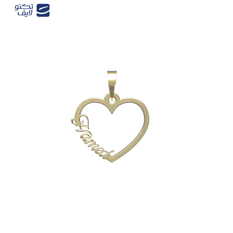 آویز گردنبند طلا 18 عیار زنانه مدوپد مدل اسم حامد hamed کد PB1-10729 آویز گردنبند طلا 18 عیار زنانه مدوپد مدل اسم حامد hamed کد PB1-10729