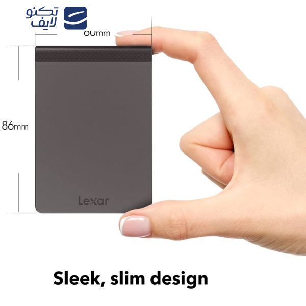 اس اس دی اکسترنال لکسار مدل SL200 ظرفیت 2 ترابایت اس اس دی اکسترنال لکسار مدل SL200 ظرفیت 2 ترابایت