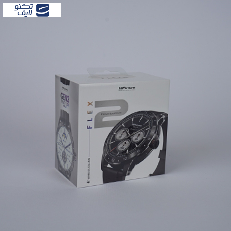 ساعت هوشمند 1.39اینچ هایفیوچر مدل flex2 با بند سیلیکون ساعت هوشمند 1.39اینچ هایفیوچر مدل flex2 با بند سیلیکون