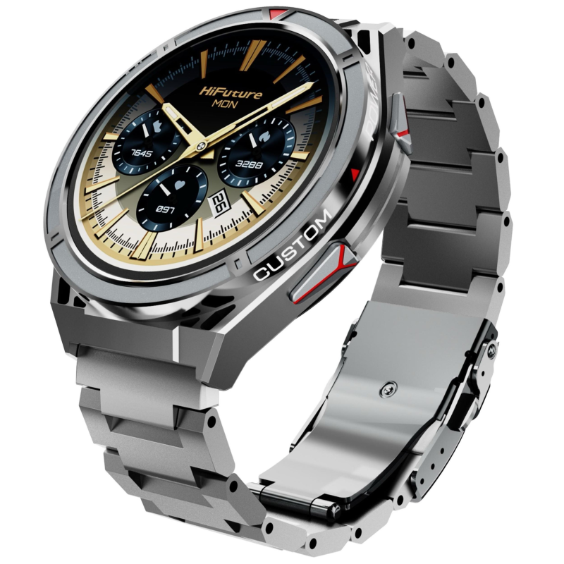 ساعت هوشمند 36.3 میلی متری هایفیوچر مدل اکتیو با بند سیلیکونی