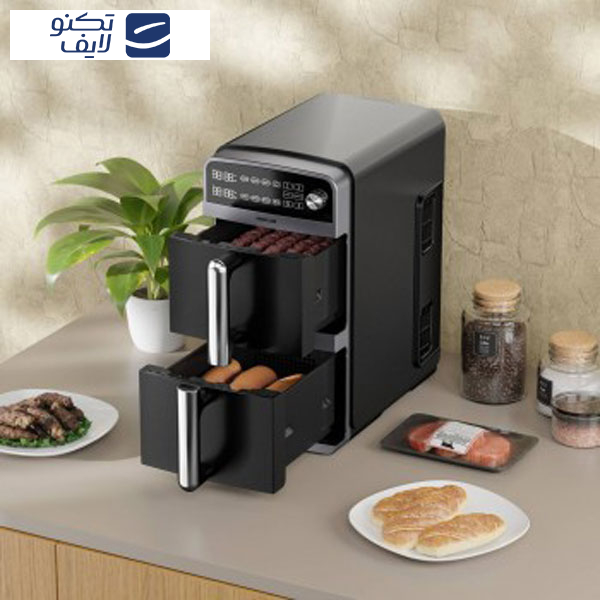 هواپز ۱۰ لیتر گرین لاین مدل 10L Double-Decker Air Fryer هواپز ۱۰ لیتر گرین لاین مدل 10L Double-Decker Air Fryer