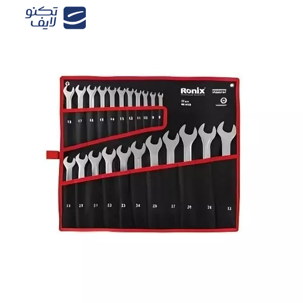 آچار یکسر تخت و یکسر رینگی رونیکس مدل RH-2159 مجموعه 22 عددی آچار یکسر تخت و یکسر رینگی رونیکس مدل RH-2159 مجموعه 22 عددی