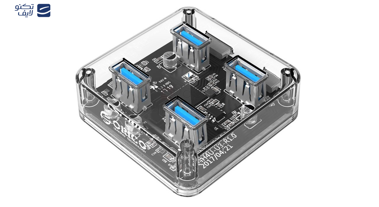 هاب USB 3.0 چهار پورت اوریکو مدل MH4U-U3